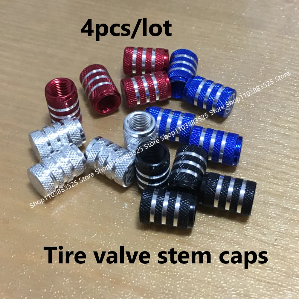 

4pcs Wheel Tire Valve Caps Tyre Rim Stem Covers for GOLF POLO PASSAT LAVIDA Sagitar BORA JETTA Lamando T-Cross TACQUA T-ROC