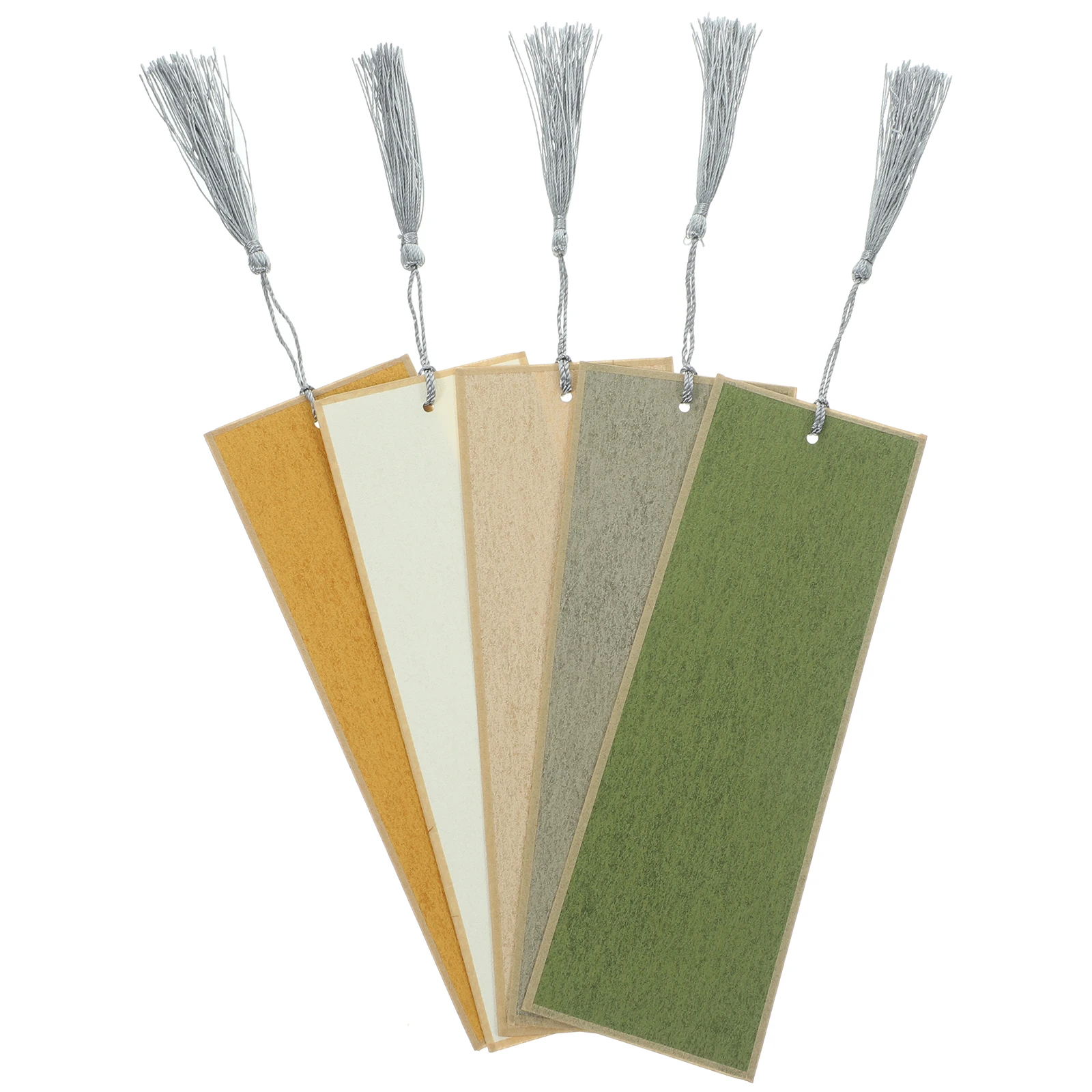 5 Pcs Blank Bookmark Marks Bulk Calligraphy Books Bookmarks for Paper Markers Decorate Student