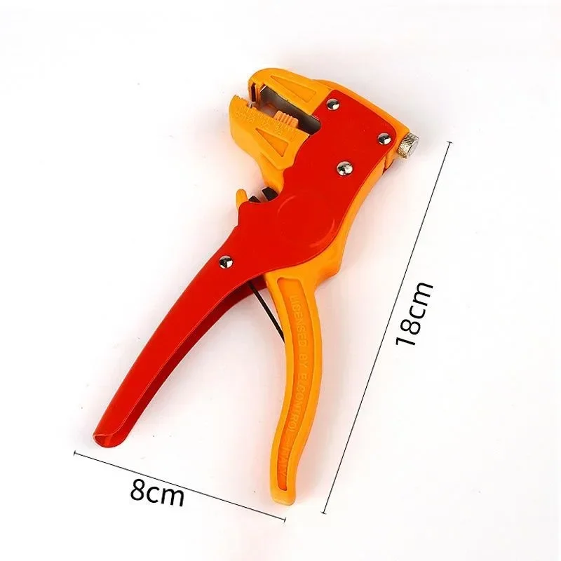 

Multi-Functional Duckbill Wire Stripper: Adjustable Automatic Cable Wire Stripper with Cutter, Perfect for Electricians!