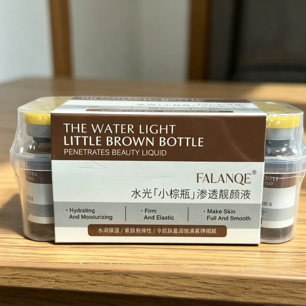 Moisturizing Peptide Essence Skin Care Hydrating Serum Set Snake Venom Salmon Water Light Shrinks Pores Fade Fine Lines Nourish