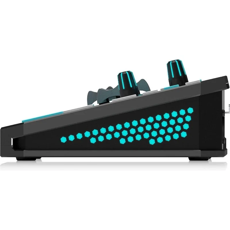 Revolutionary  4-Channel Mixer, Motorized Faders, Sound Board and Vocal Effects, Officially Supported on Windows