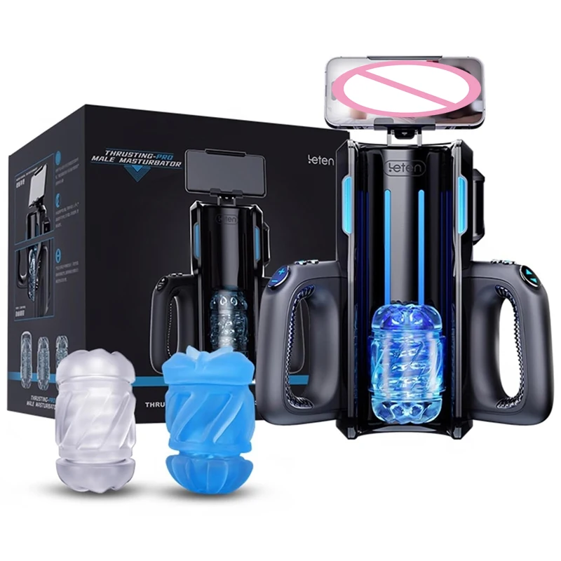 Men's Automatic Masturbator Multiple Modes Vibrating Thrusting Soft Pussy Anus USB Charging Sex Machine Interactive Sex Toys 18+