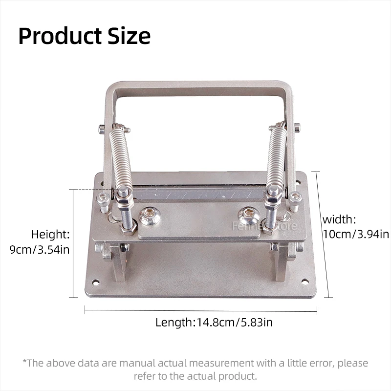 Manual Leather Peeler Stainless DIY Leather Strips Belt Manual Cowhide Leather Splitter Machine Cutting Peeler Roller Tool