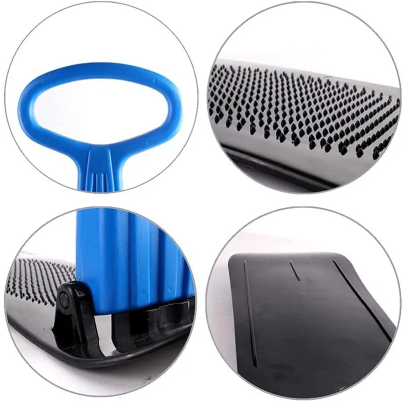 لوح تزلج قابل للطي للعب الثلج في الهواء الطلق لوح تزلج سميك لوح واحد مزلجة ثلجية للبالغين معدات التزلج للأطفال #2