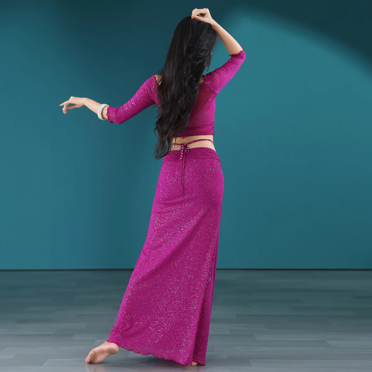 Belly Dance Acrobatic Costume Women's New Suit Fairy Autumn Oriental Dance Costume Beginner Sexy Long Skirt - Image 4