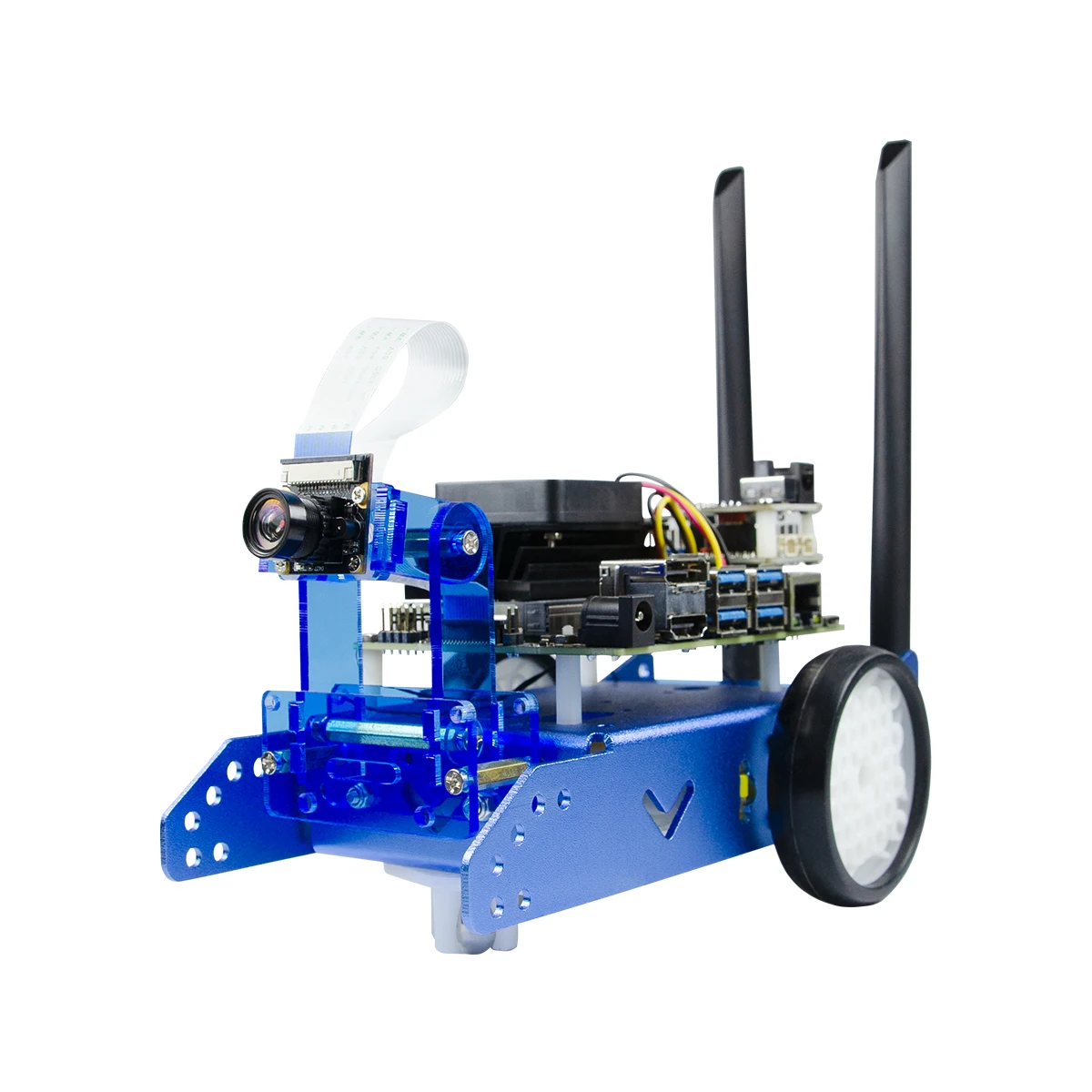 

Kid Programming Coding Toy Jetbot AI Visual Stem Educational 2WD DIY Smart Robot Car Starter Kit Set for Arduino