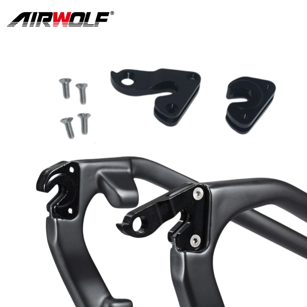 AIRWOLF MTB Road Bike Hanger Rear Derailleur Hangers 142x12 135x9 148x12 Quick Release Bicycle Hook Gravel Bike Accessories