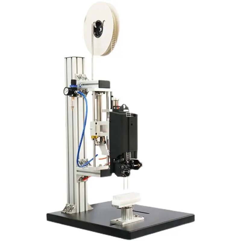 Automatic elastic glue needle machine, pneumatic cable tie machine, tag packaging, toy hardware, paper nail labeling machine