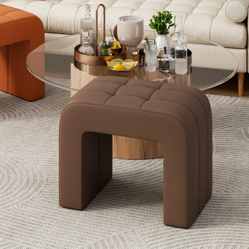 living room Shoe change stool high-end sofa simple small stool bedroom makeup taburete de tocador maquillaje home furniture