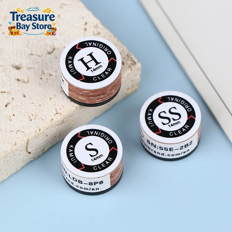 14mm  Billiard Pool Cue Tip SS/S/M/H Snooker Tip Billiard Pool Cue Tips Billiard Cue Stick Tips Snooker Billiard Accessories view 3