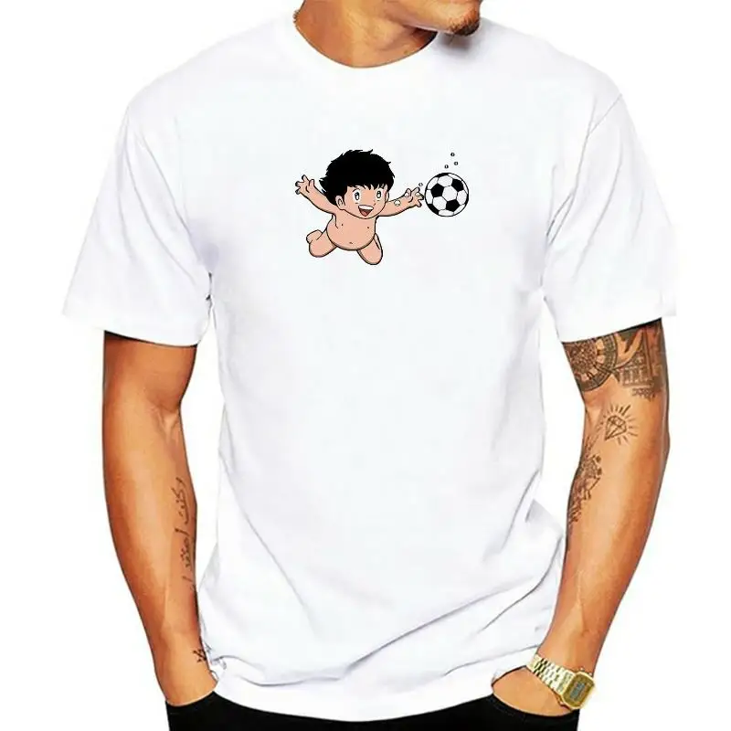 Captain Tsubasa t shirt men harajuku streetwear tshirt clothing for funny hip top t-shirt male tee hop