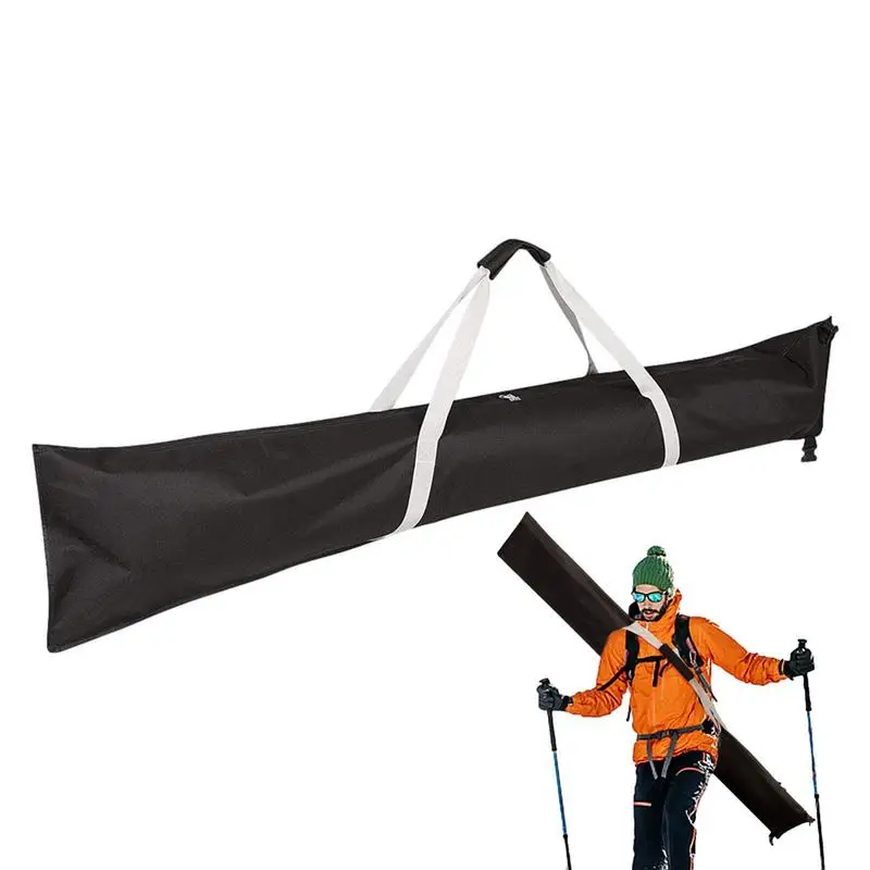 Ski Carrier Bag Durable Organizer Bag For Carrying And Transport Snowboard Protective Ski Bag For Skiing Travel By Airplane