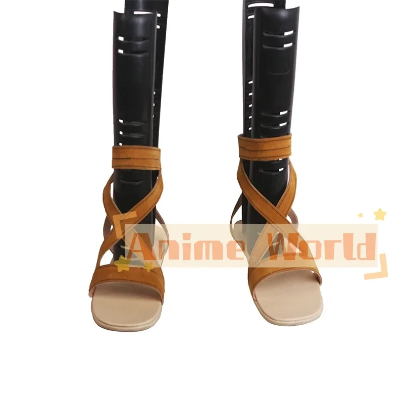 Nozel Silva Cosplay Schuhe Braune Sandalen Nach Maß Irgendeine Größe