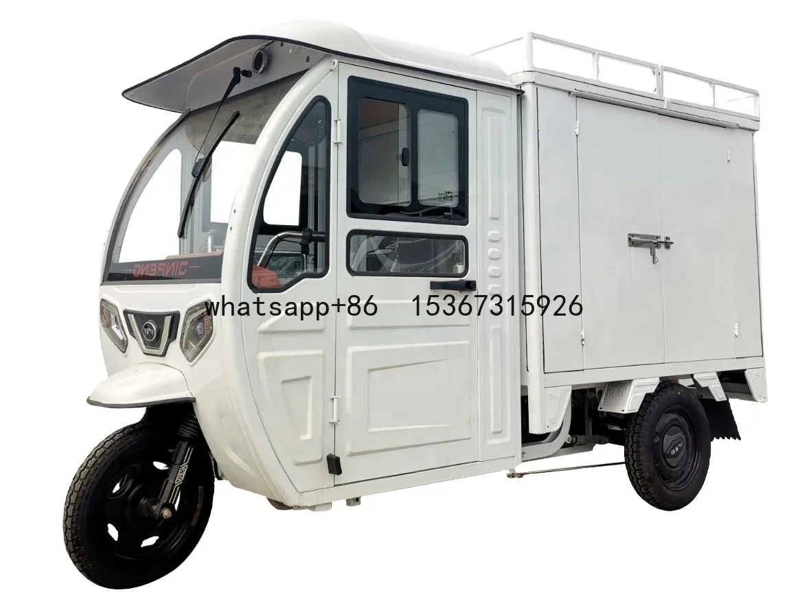 

JINPENG Electric Tricycles Three Wheel Cargo Tricycle with Cabin