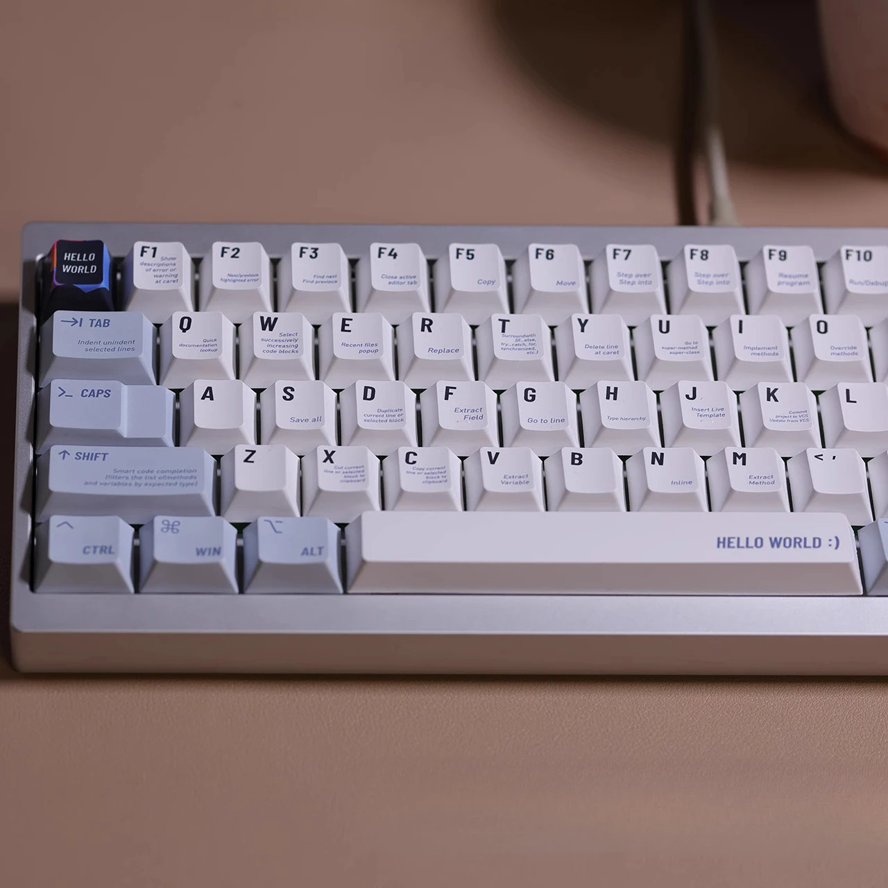 

Genuine programmer keycap coder keycap night devil ROG cross axis wooting magnetic axis keycap