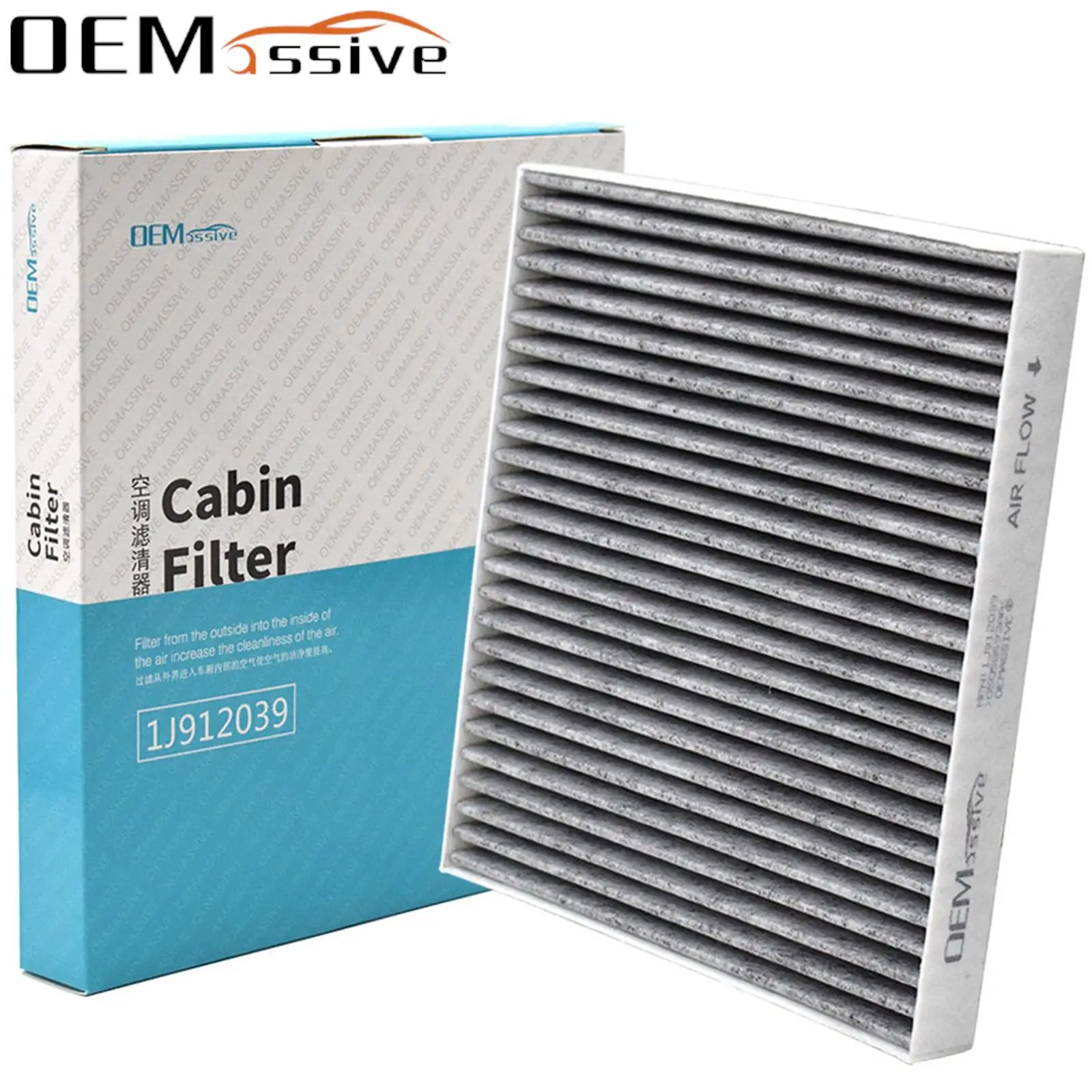 Car Pollen AC Cabin Air Conditioner Filter 05058693AA 5058381AA For Chrysler 200 Cirrus Sebring Jeep Compass Patriot Ram 1500