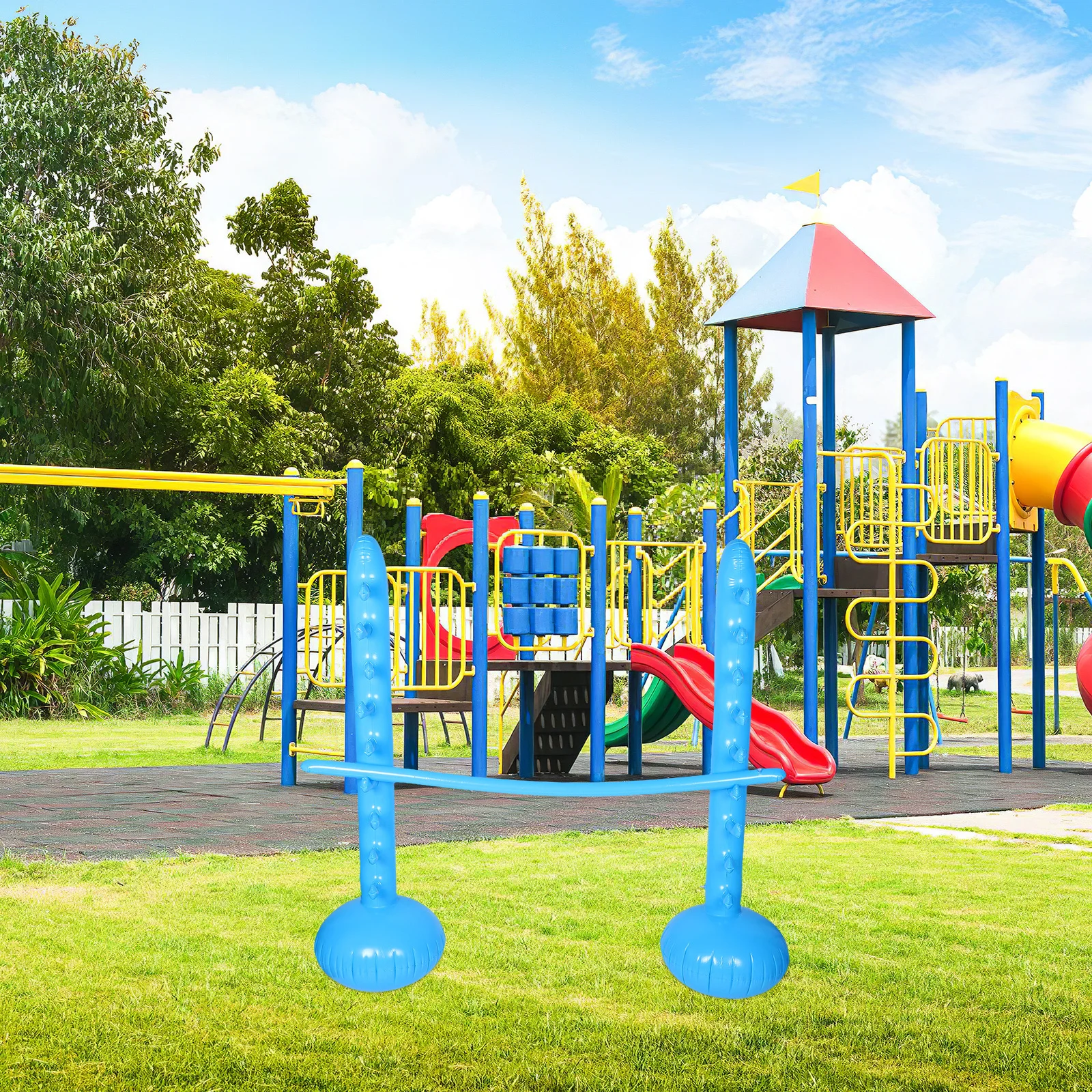 子供用インフレータブルリンボ、ジャンプスティック、PVC製、屋内外パーティー、裏庭、ビーチ、夏のカーニバル、家族で楽しめるアクティビティ