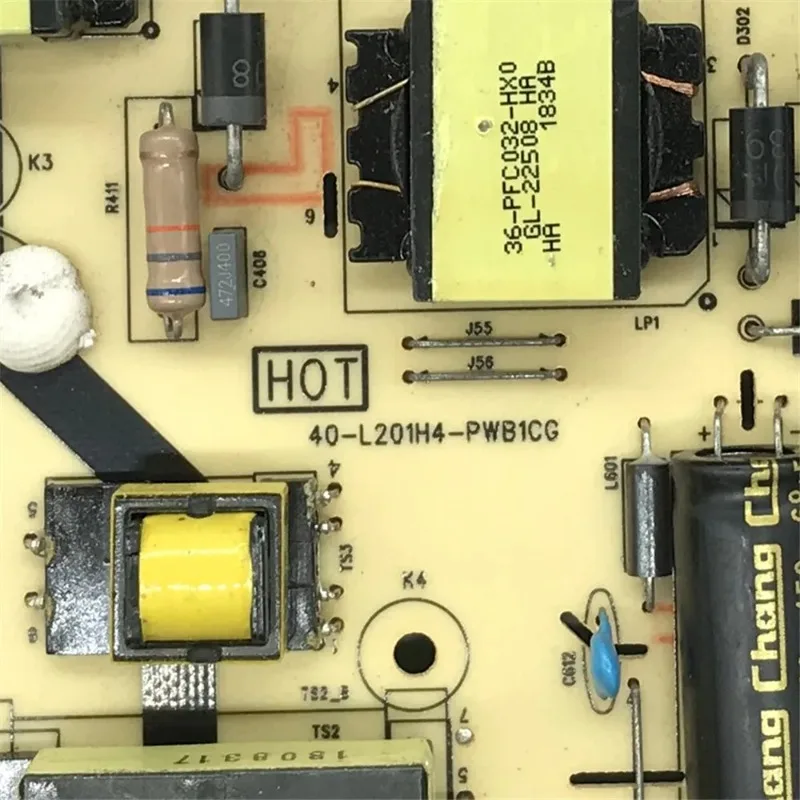 40-L201H4-PWB1CG 08-S201HA4-PW200AA オリジナル電源テレビ電源カードオリジナル機器電源サポートボードテレビ用