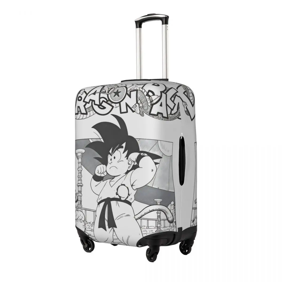 Dragons Balls Suitcase Cover Flight Practical Luggage Supplies Cruise Trip Protector