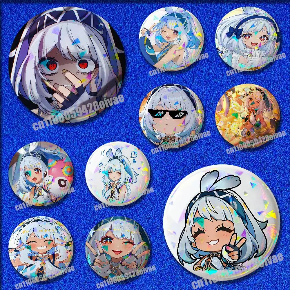

Genshin Impact Mualani Insignia Badge Case For Pin Brooch Ornament Souvenir 32mm 44mm 58mm Round
