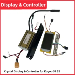 Kugoo S1 S2 Controller Display in cristallo copertura di ricarica Scooter elettrico adatto per parti del Controller Skateboard universale 36V