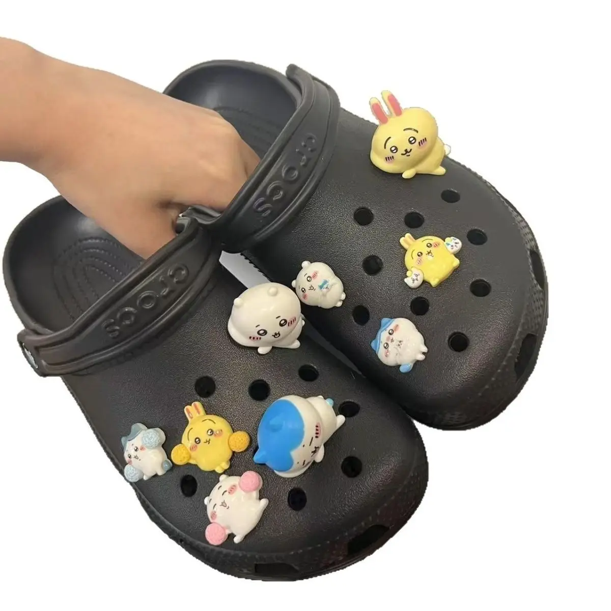 Jii-kawa Clog-Schuh-Schnalle DIY Cartoon-Puppe Lustige Neuheit Schuhblume Schuhoberflächen-Dekoration Zubehör Niedliches Ornament – Detail 6