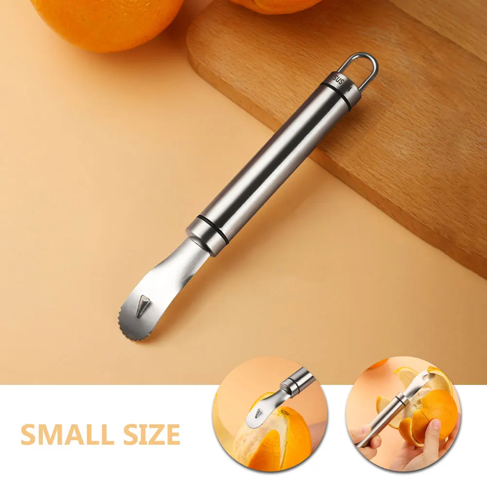 

2Pcs Fruit Opener Fruit Stainless Steel Kitchen Tool Easy Clean Design Storage Peeler Solution