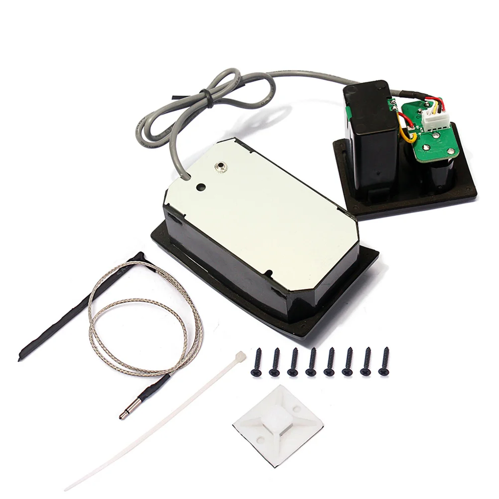 Lc-5 5-Band الغيتار Preamp الأحمر Eq بيزو لاقط لا الأسود الصوتية الكلاسيكية الغيتار التعادل موالف مكبر للصوت للصوت