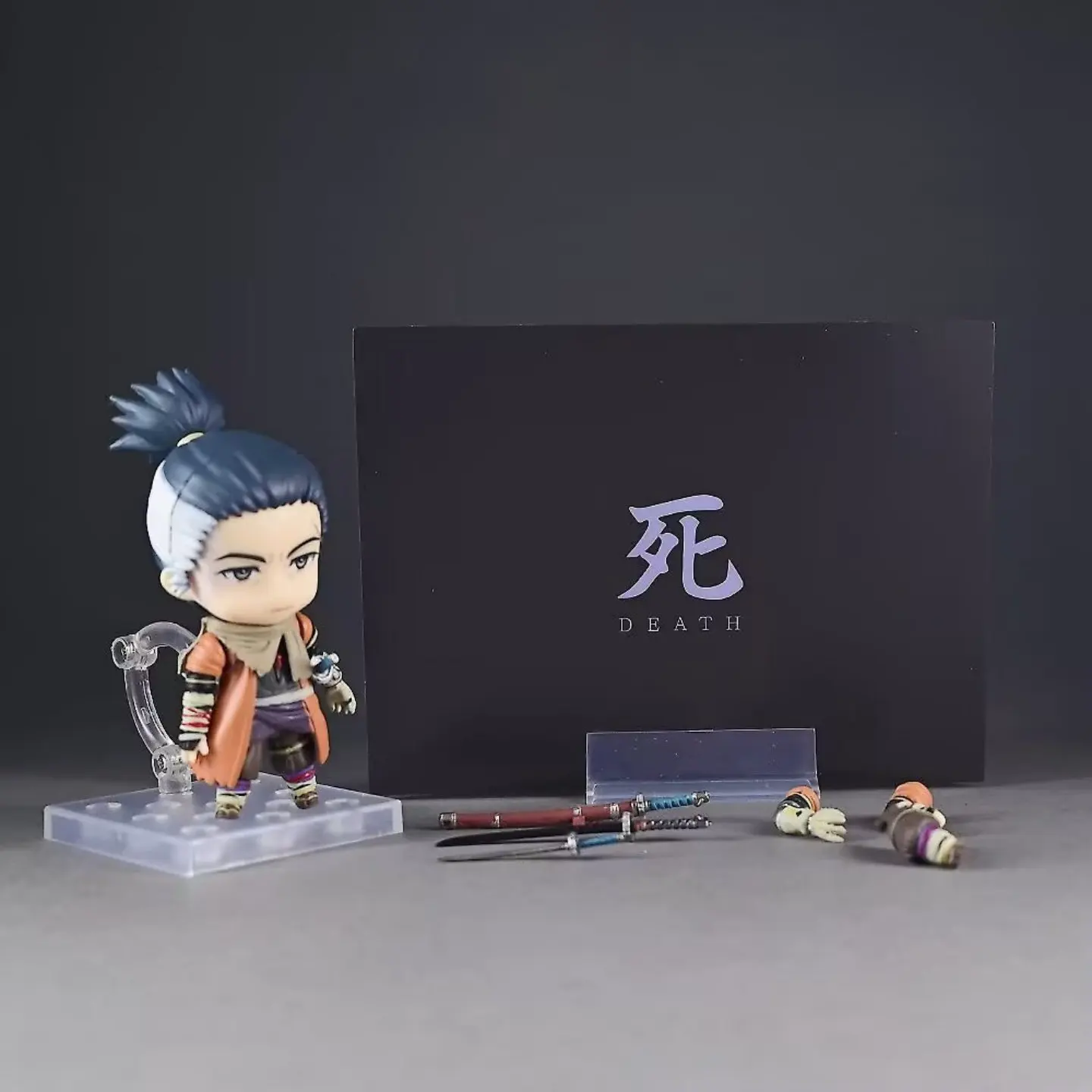 Figura de Acción Nendoroid Sekiro No. 2522, Modelo Coleccionable Articulado, Sekiro Shadows Die Twice, Juego de Anime en Caja con Piezas Adicionales