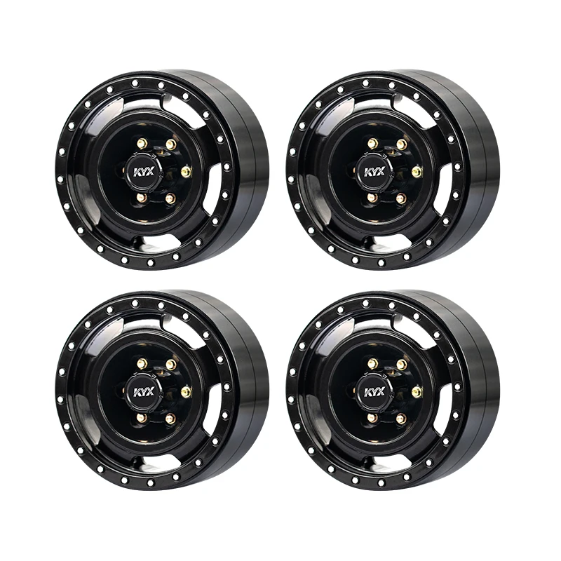 1.9-inch Metal Wheels for 1/10 RC Crawler Car Traxxas CapraUTB Scx10ii TRX4 Accessories