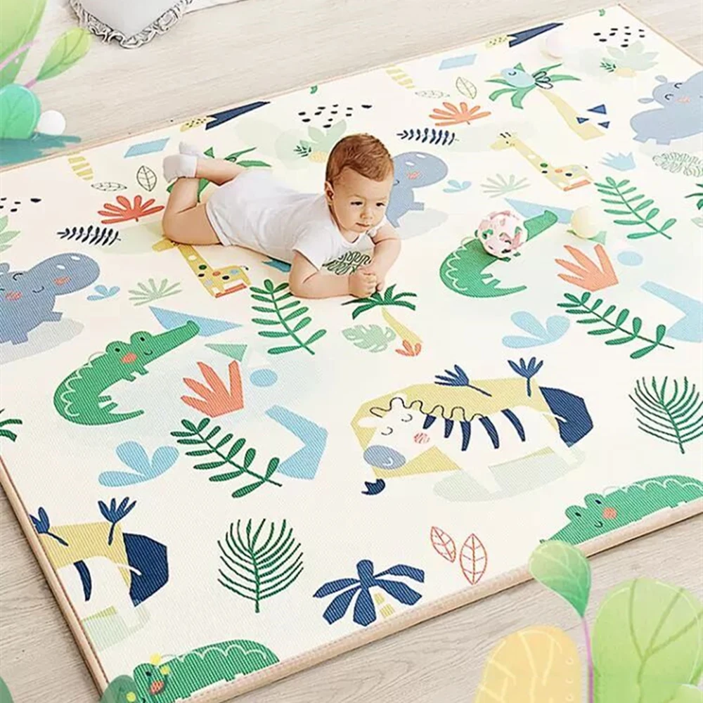 หนา1ซม./0.5ซม.XPE เด็กเล่นของเล่นเด็กพรมทั้ง Playmat การพัฒนาเสื่อห้องเด็กทารก crawling Pad พรมเด็กของขวัญ