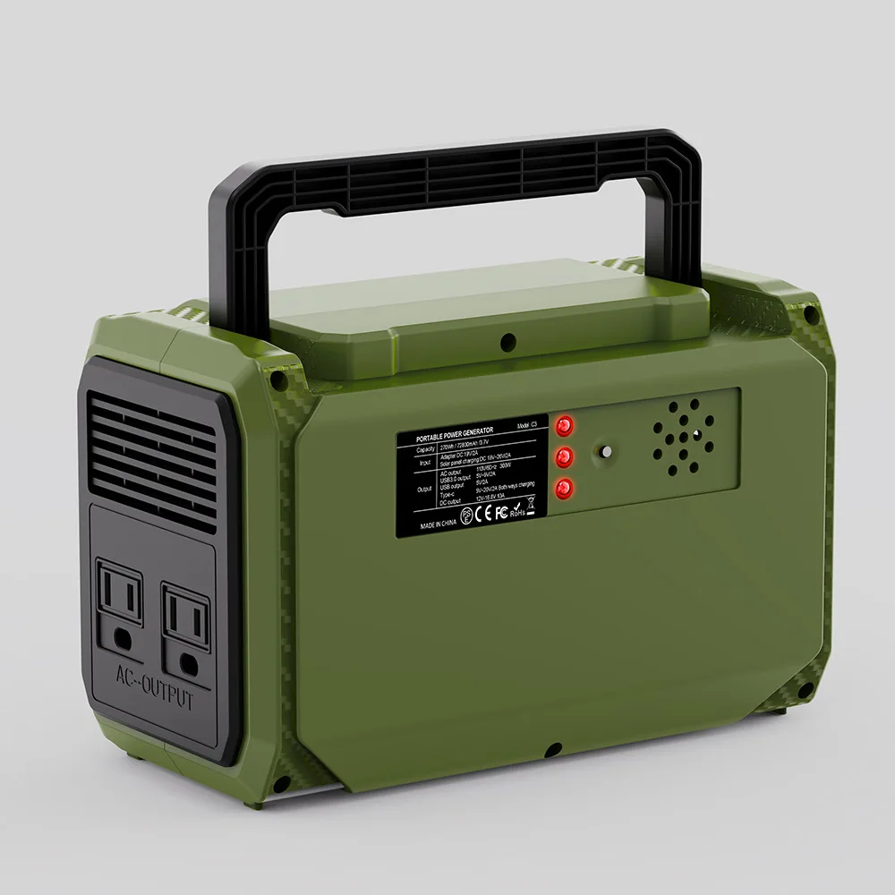 Outdoor emergency earthquake relief portable energy storage power supply 300W e-commerce new favorite 110V220V