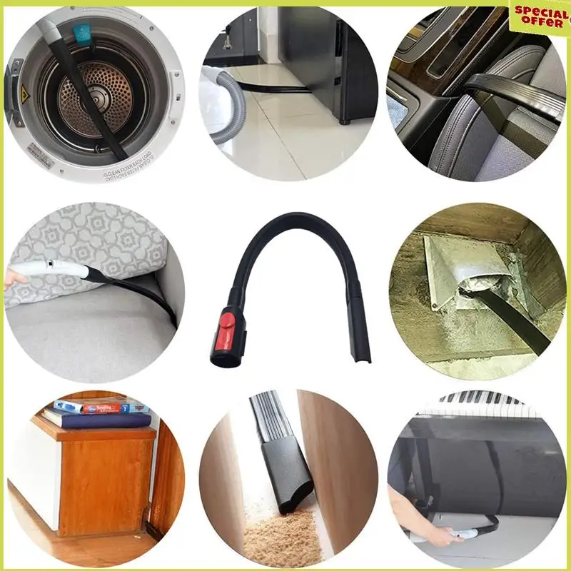 

A34R Replacement Parts Filter For Dyson V7,V8 Animal And Absolute Cordless Vacuums Flexible Crevice Tool Traceles Dust Brush