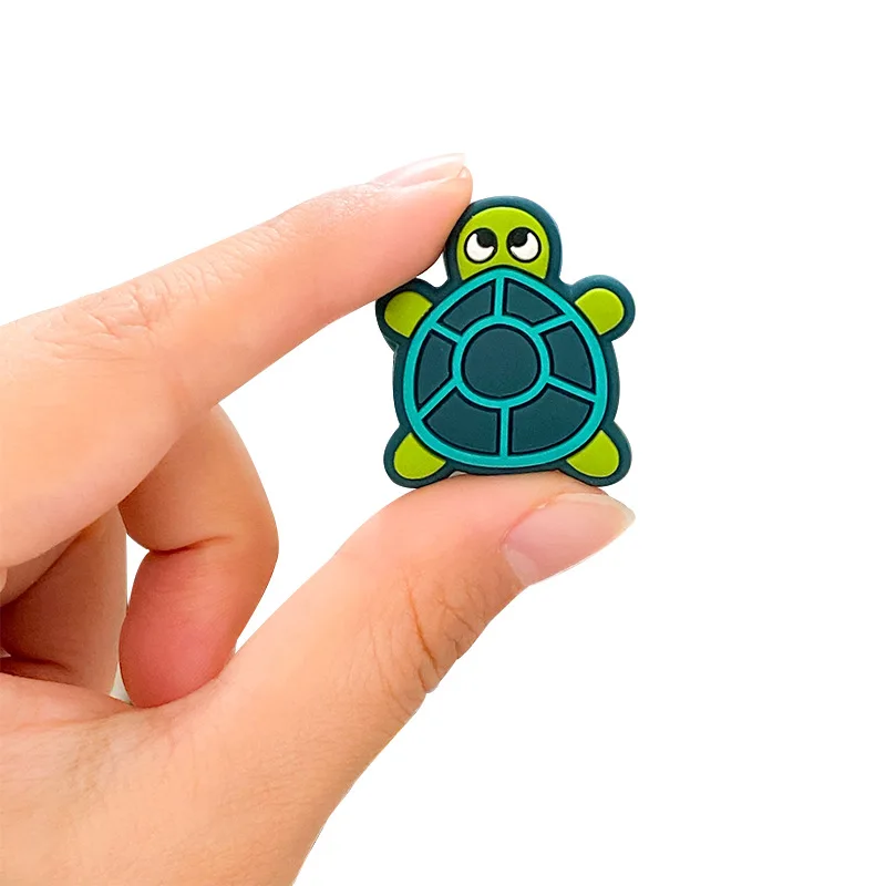 Perles en silicone en forme de tortue, 10 pièces, de qualité alimentaire, pour fabriquer soi-même des bijoux pour nouveau-né