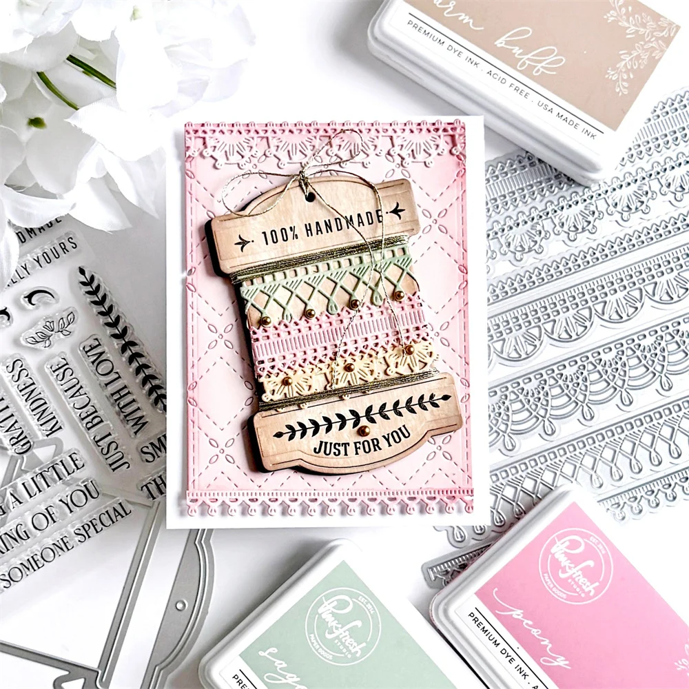 The Stitch Edit Room for Joy Metal Cutting Dies Scrapbooking Stamps Stencils DIY Cottage Frames Craft Hot Foil Press Plate Decor view 5
