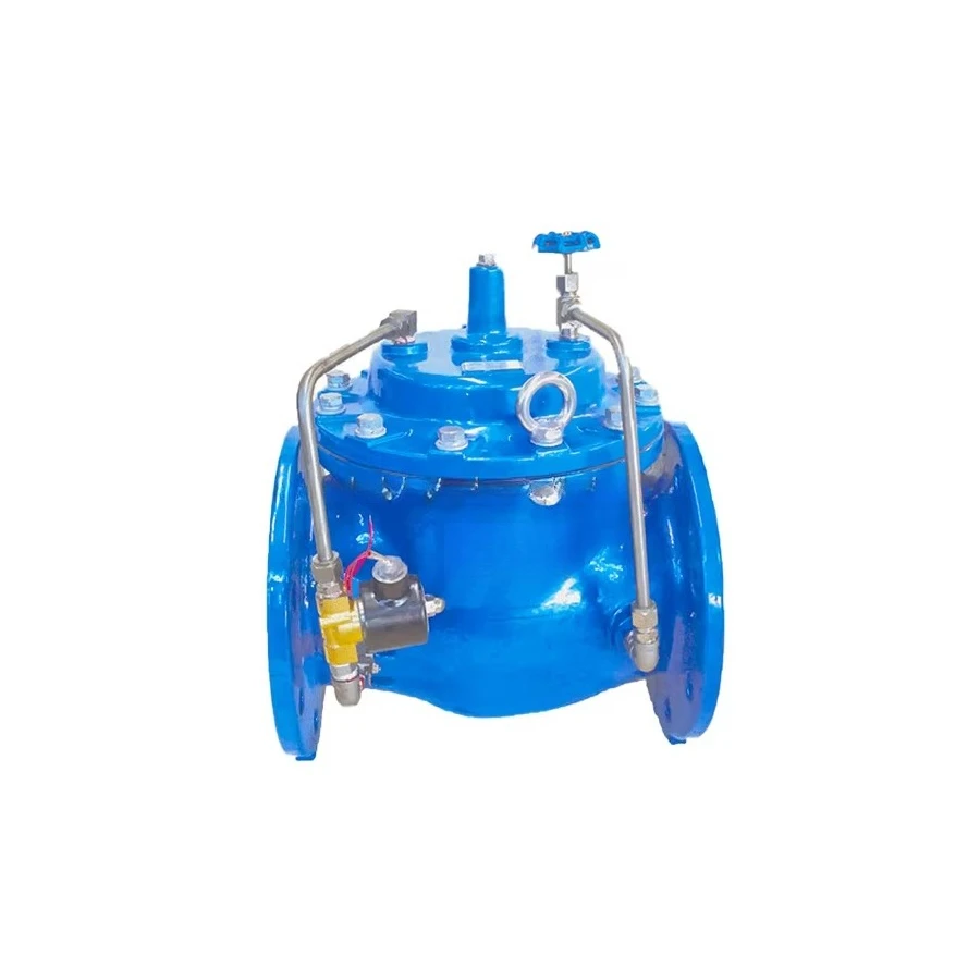 صمام تخفيض الضغط يعمل بالشفط، صمام التحكم في مياه الحديدي الهيدروليكي