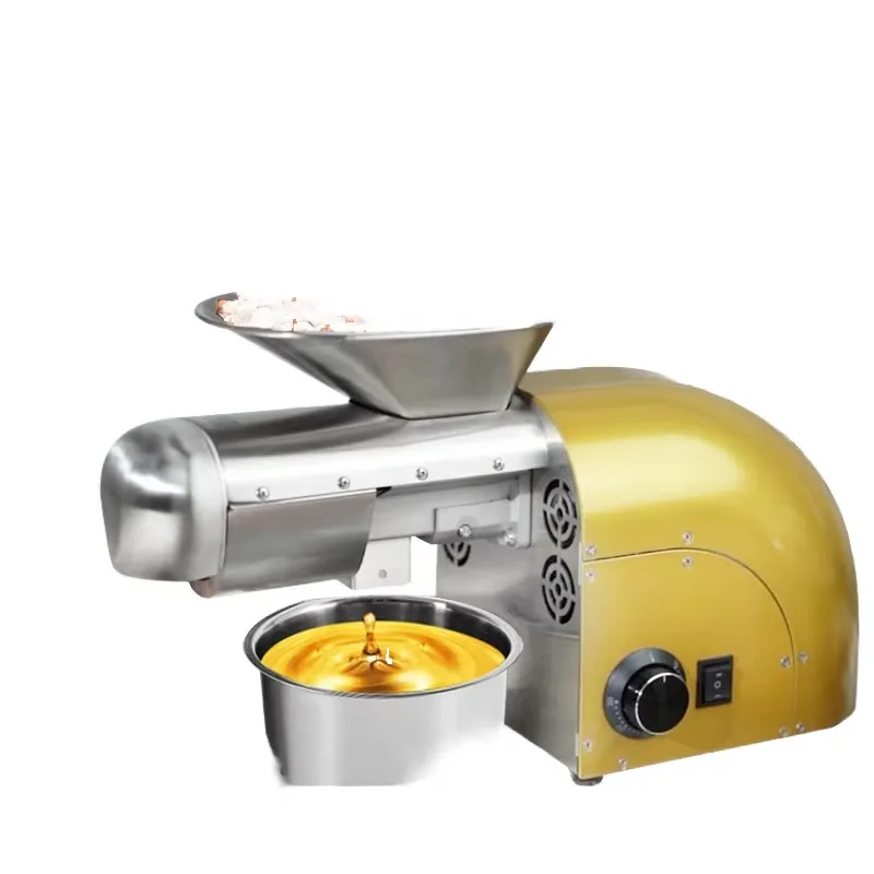 Oil Cold Pressed Organic Sunflower Oil Pressing Machine Peanut Oil Press