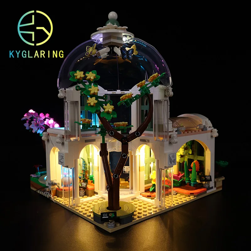 Kyglaring LED Light Kit For 41757 Botanical Garden Block Model (Not Included Building Blocks)