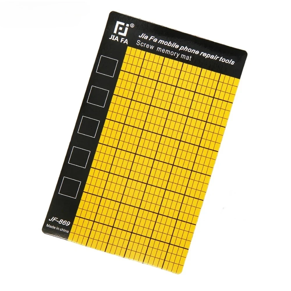 

Magnetic Screw Memory Mat Mini Chart Work Pad for Little Small Screws Holds Repair Tools 5.7x3.5inch