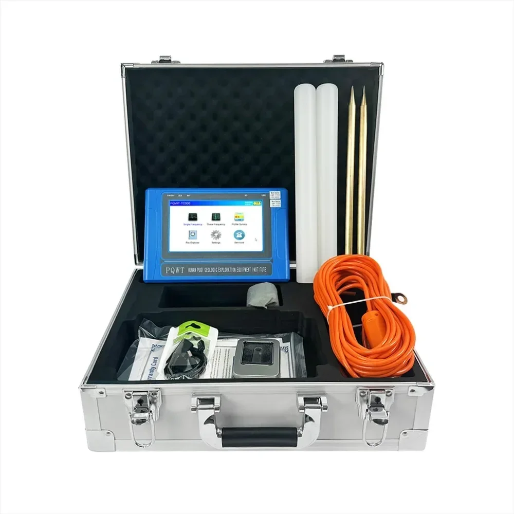 Hot Sell PQWT TC150 Underground Water Detector 150m Water Search Detection Machine Long Range Auto Mapping Detector
