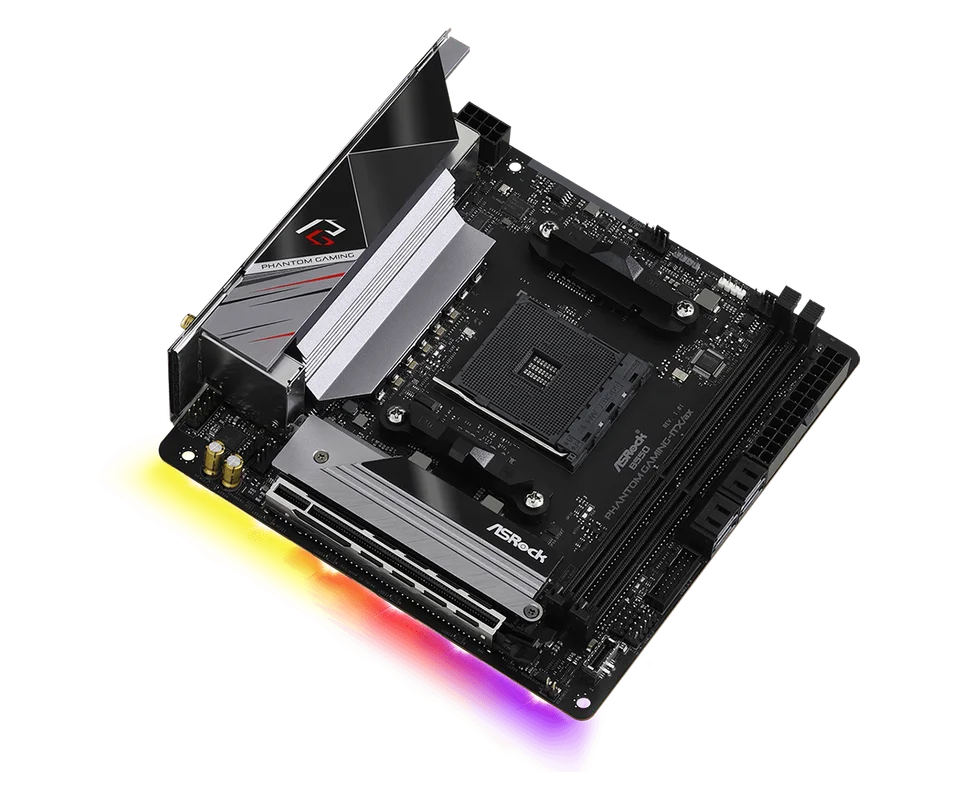 ASRock B550 MINI TIX Motherboard B550 Phantom Gaming-ITX/ax AMD