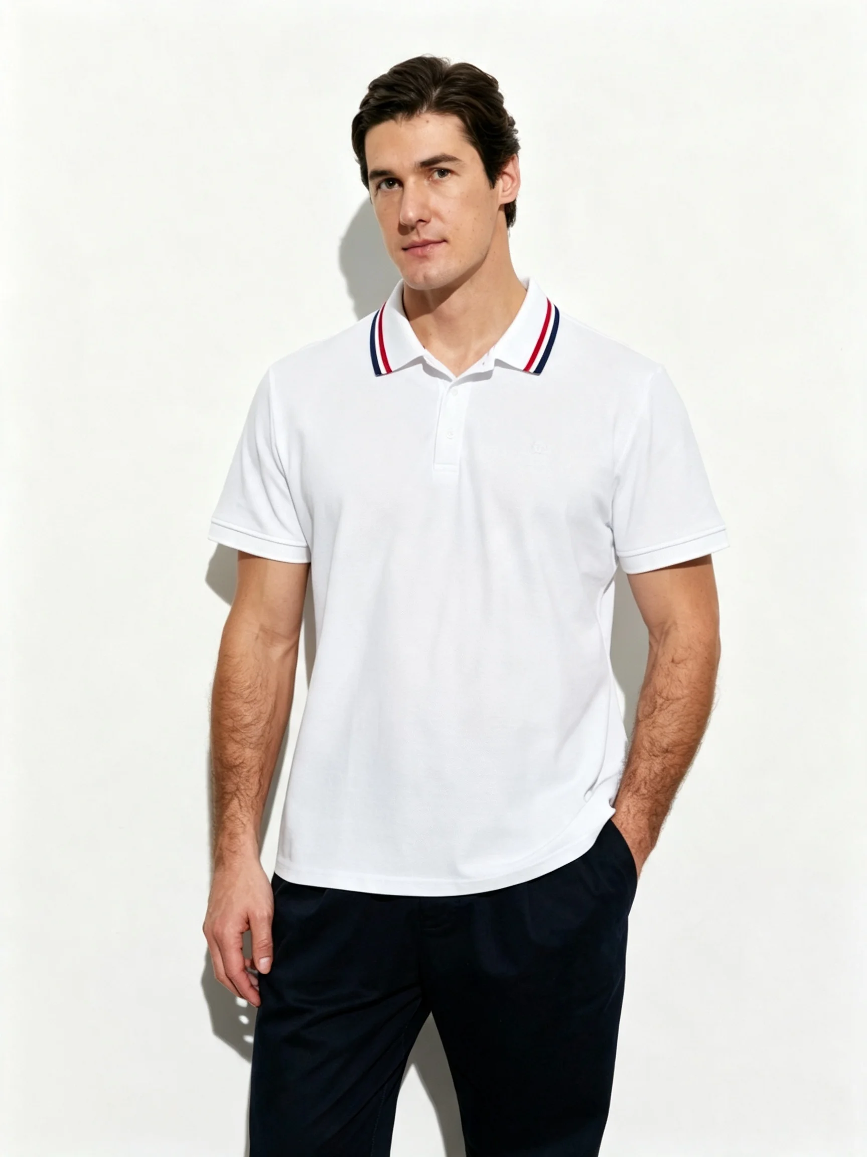 Casual Daily Street Polo Harajuku Y2k Men's Casual Breathable Business POLO Shirt Boyfriend Style Summer Hip Hop Men Clothing