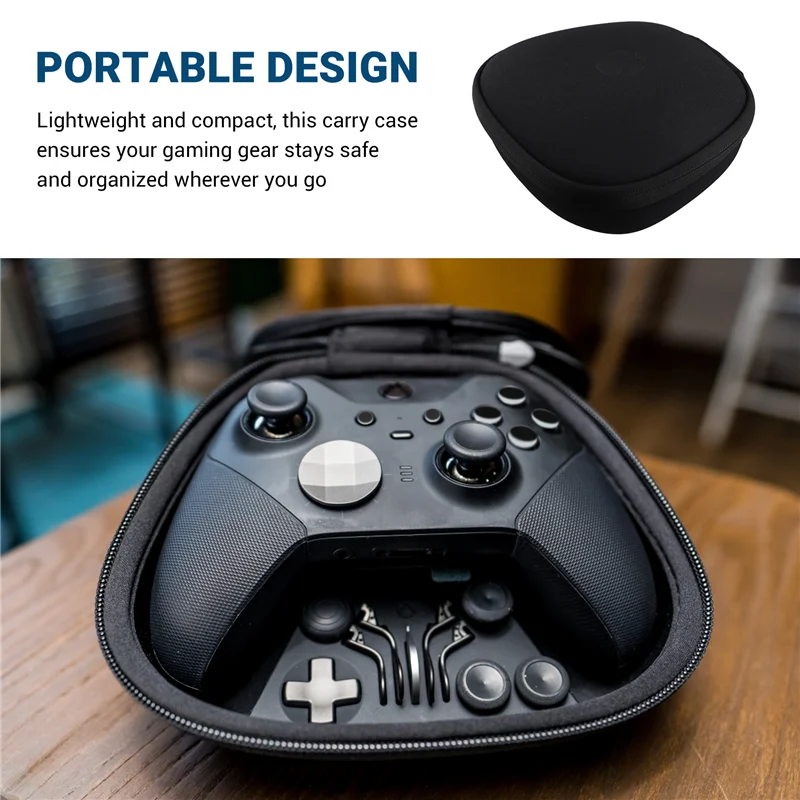 

OFSS-Protective Bag For Elite Series 2 Gamepad Carry Case For Controller Type-C Cable Charger Dock Stand Button Paddles