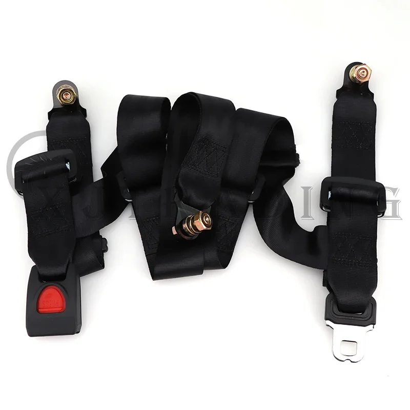 3 Studs Seat Belt Harness Fit simple seat belt For Safety Belt 150cc-250cc Go Kart Razor RZR ATV UTV Buggy Karting Quad Bike