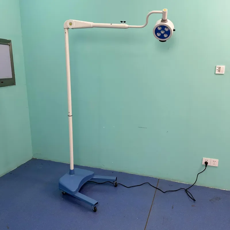 Modern Medical Mobile LED Examination Lamp Stand Light for Clinic Dental Minor Surgery Exam with Adjustable