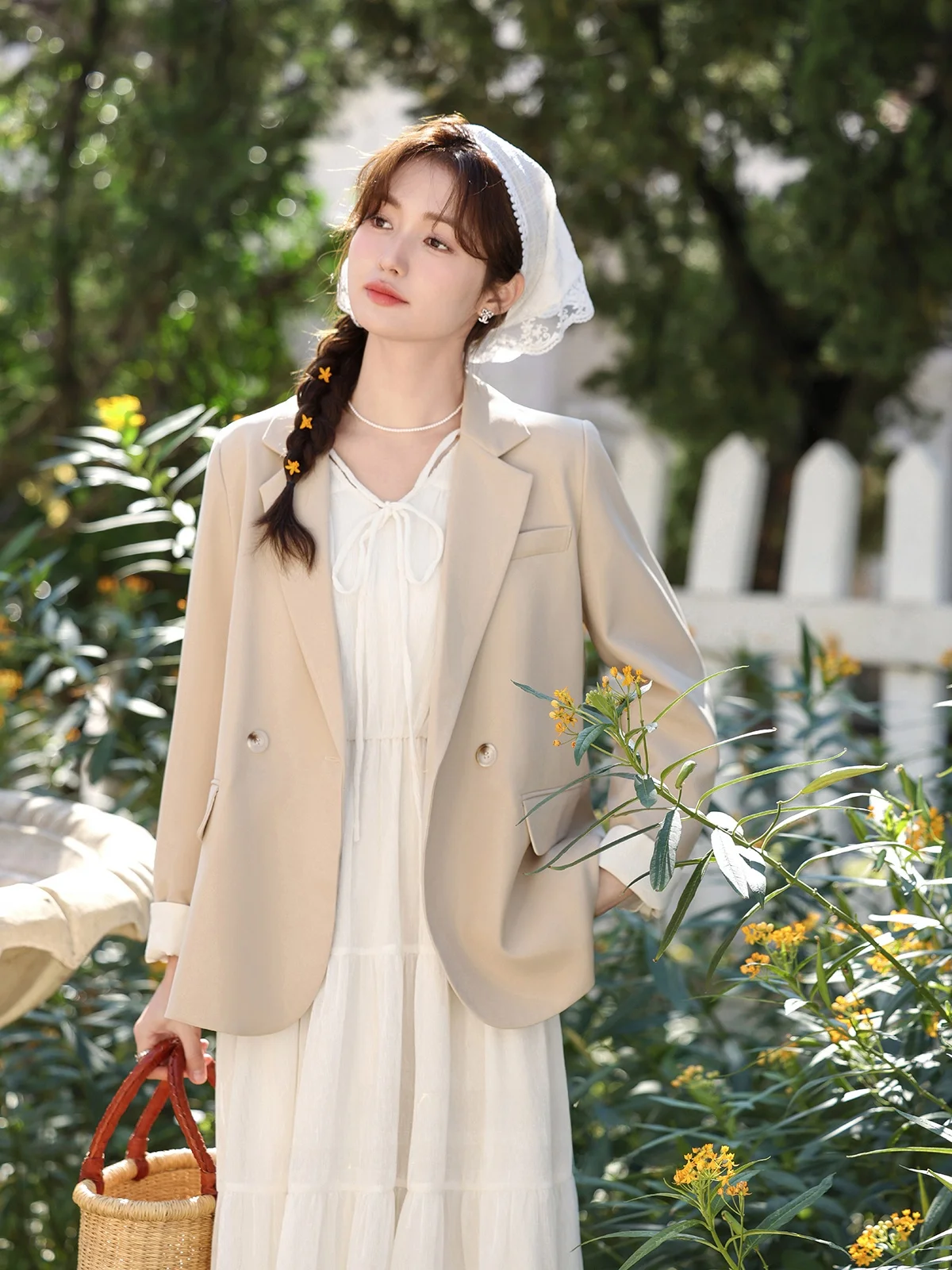 

South Deer Enjoy London Spring 2026 New Sle Slim Fit oulder Men's Suit Jaet Commute Sle Loose Fit Long Sve