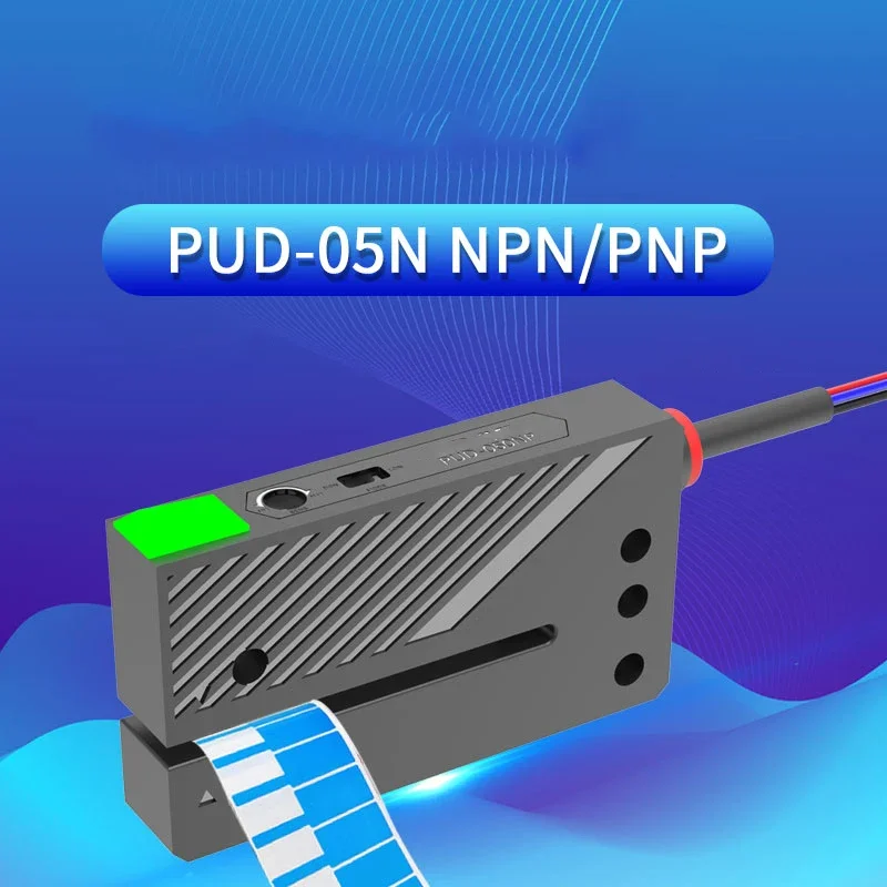 Non-transparent label sensor PUD-05N counting rewinder self-adhesive opaque label sensor