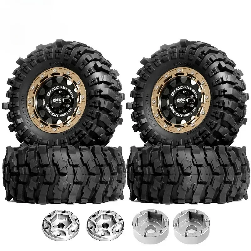 

2.6'' RC metal Wheels and off-road climb Tires for 1/7 1/8 1/10 RC Crawler Car Axial RBX10 MJX H8H MK07 KM4