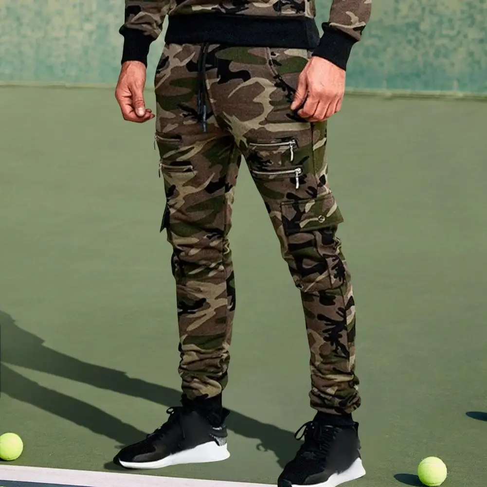 

2024 new M-3XL Mens Jogger Autumn Pencil Harem Pants Men Camouflage Pants Loose Comfortable Cargo Trousers Camo Joggers