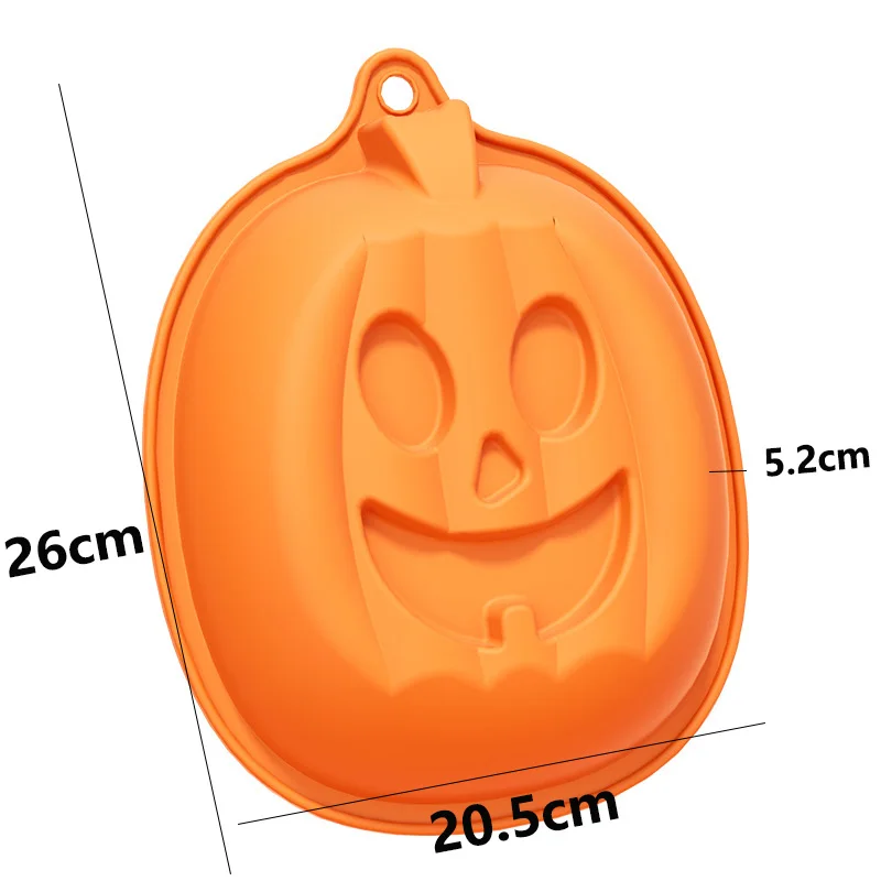 Stampo Fantasma e Zucca 3D, 5 cm, per Resina Epossidica, Argilla, Cera, Gesso, Sapone... - Italia